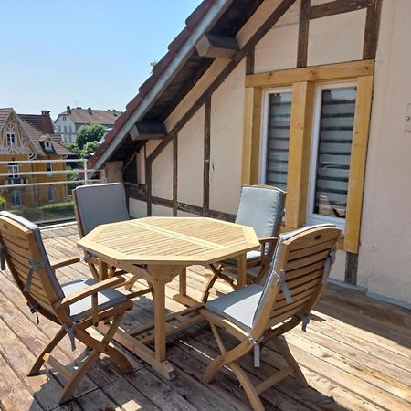 Appartement-Terrasse Parking Prive Meuble De Tourisme 4 Etoiles 贝尔福 外观 照片